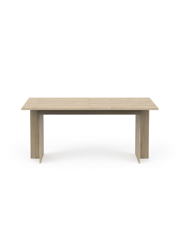 CALICOSY Tisch LEAD in Helles - (W) 165,6 x (H) 73,7 x (L) 90 cm