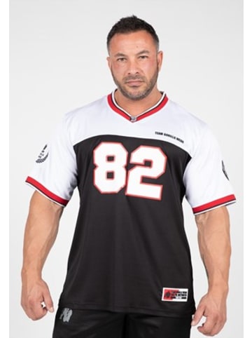 Gorilla Wear Trenton Football Trikot - Schwarz/Weiß