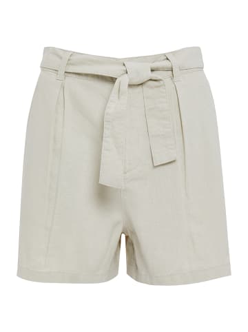 Threadbare Stoffshorts THB Laurence Tie Waist Short in Grau