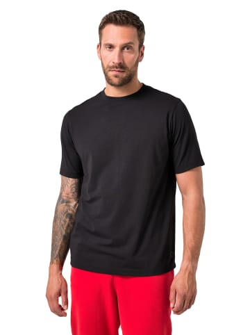 JP1880 Kurzarm T-Shirt in schwarz