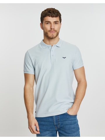 Threadbare Poloshirt in Baby Blue