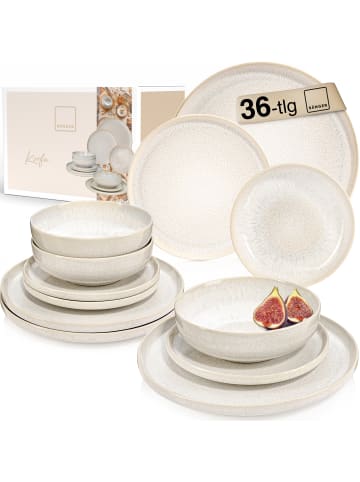 Sänger TAFELSERVICE KORFU - 36 teilig aus Steingut