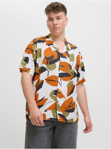 JACK & JONES PLUS Hemd in Cloud Dancer