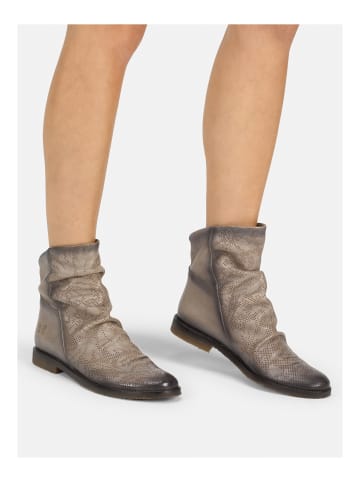 Felmini Wide Fit Stiefelette in Braun/Grau