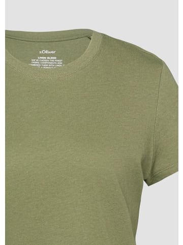 s.Oliver T-Shirt in 7900_olivgrün