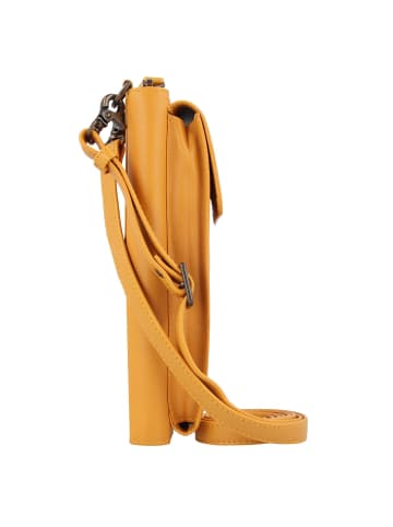 Esquire Peru Handytasche Leder 10 cm in curry