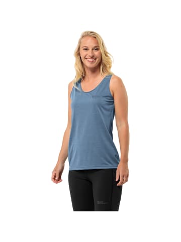 Jack Wolfskin Tanktop Crosstrail in Blau3075