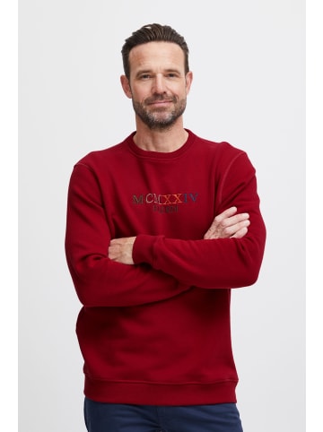 FQ1924 Rundhalspullover FQWilliam in Rot