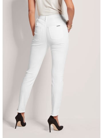 MADELEINE Schmale Jeans im Five-Pocket-Style in wollweiß