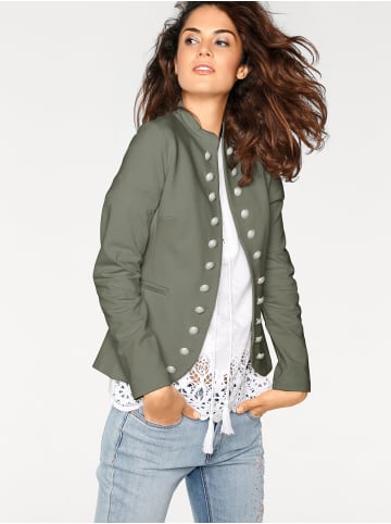 Heine Jersey-Blazer in oliv