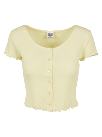 Urban Classics Cropped Tees in softyellow