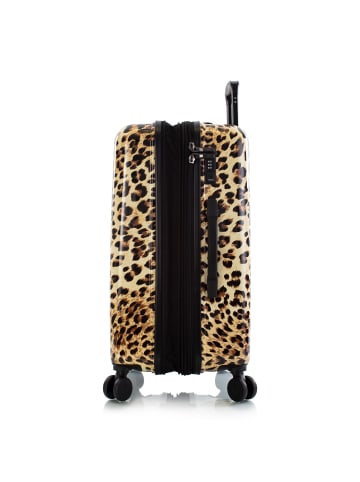 Heys Black Camo 4 Rollen Trolley M 66 cm mit Dehnfalte in brown leopard