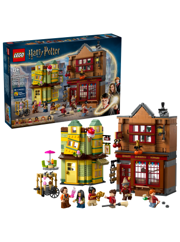LEGO Qualität für Quidditch & Fortescues Eissalon in Mehrfarbig ab 8 Jahre
