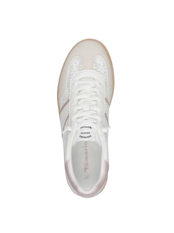 Tamaris Sportliche Schnürschuhe in Weiß