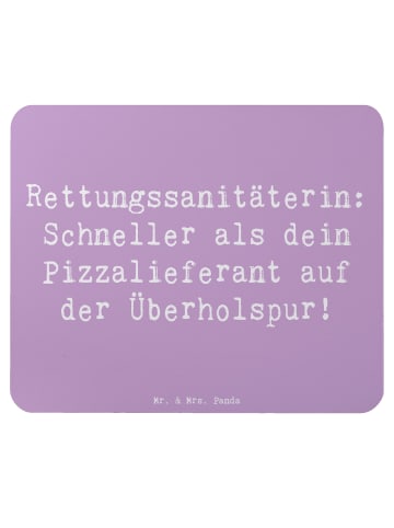 Mr. & Mrs. Panda Mauspad Spruch Rettungssanitäterin Action mit S... in Lavendeltraum