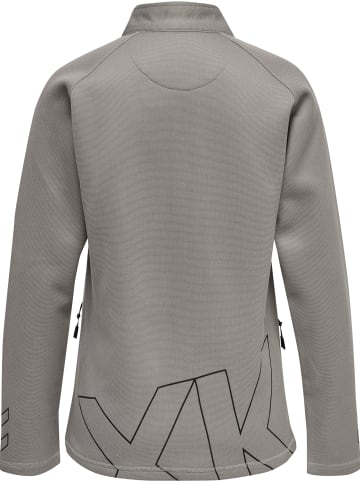 Hummel Hummel Reißverschluss Jacket Raglanärmel Hmlcima Multisport Damen in GREY MELANGE