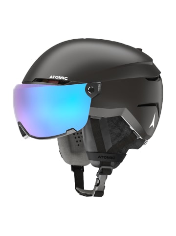 Atomic Skihelm mit Visier in schwarz