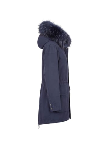 Mr&Mrs Italy Blau Baumwolle Damen Jacke
