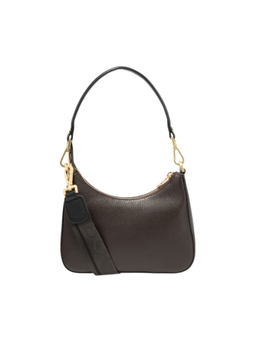 Bogner Schultertasche 'Wallis Odette in Seal Brown 24,00 x 17,00 x 6,00 cm'