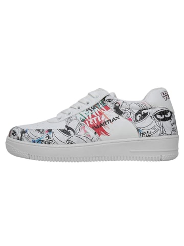 Dogo Dice WB Sneakers - Marvin the Martian Stencil 41 in Weiß