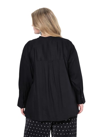 MIAMODA Bluse in schwarz