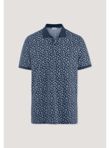 Hessnatur Piqué Polo Relaxed in nachtblau