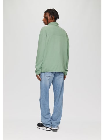 QS Sweatshirt Jacke in 7238_salbeigrün