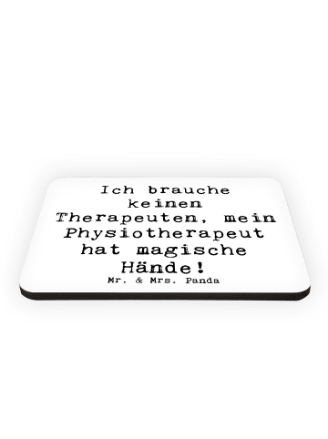 Mr. & Mrs. Panda Kühlschrankmagnet Spruch Magische Hände Physiot... in Weiß
