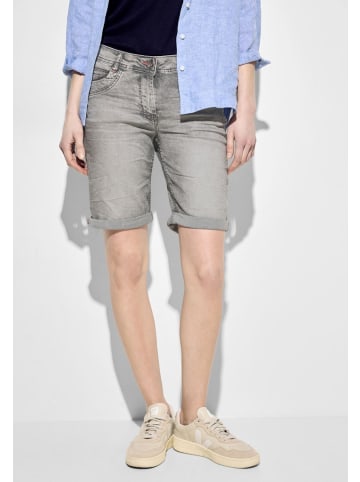 Cecil Jeans Shorts in Grau