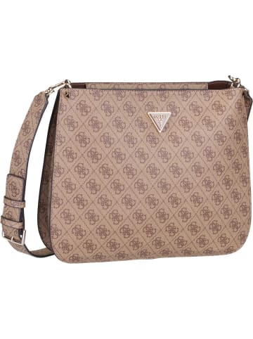 Guess Umhängetasche Meridian Shoulder Bag Logo in Latte Logo