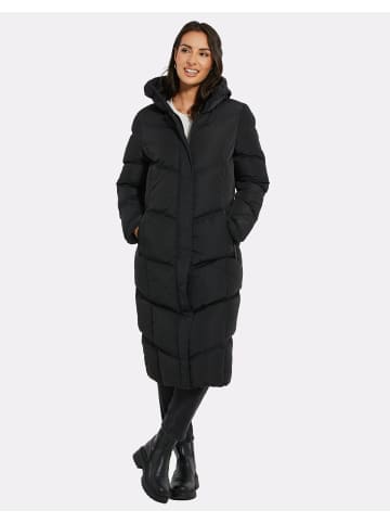 Threadbare Wintermantel THB Jotta Longline Padded Coat in Schwarz