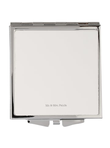 Mr. & Mrs. Panda Schminkspiegel Anker Blau ohne Spruch in Weiß