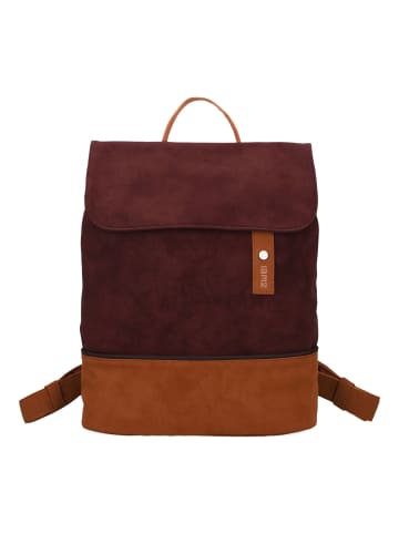 Zwei Jana Daypack 35 cm Laptopfach nubuk cognac