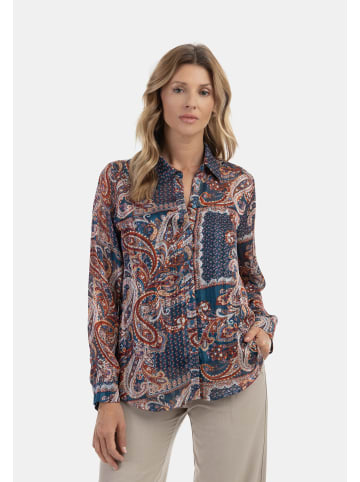 Albee Women Bluse in Blau Mehrfarbig