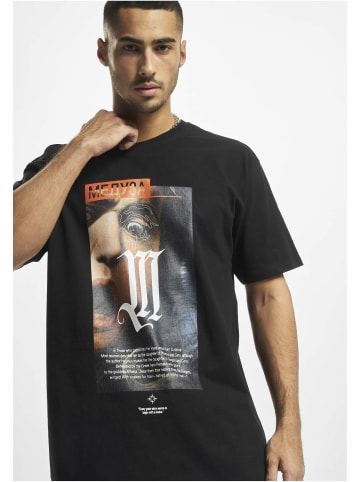 Mister Tee Mister Tee Unisex Dusa Painting Oversize Tee in black