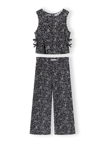 Minoti 2-tlg T-Shirt & Shorts 30SET154 in schwarz