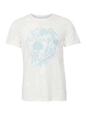 BLEND Rundhalsshirt BHPerry in Weiß