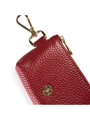 Esquire Alexandria Schlüsseletui Leder 11 cm rot