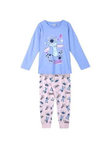 Lilo & Stitch Schlafanzug Disney Stitch in Hellblau