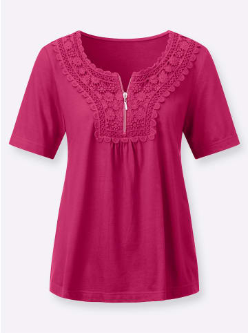 WITT WEIDEN Kurzarmshirt in fuchsia