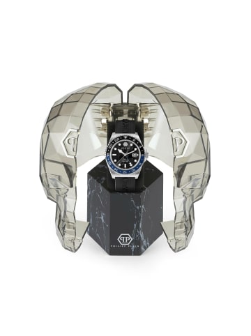 Philipp Plein Analoguhr für Herren in schwarz