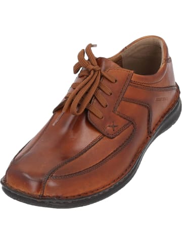 Josef Seibel Schnürschuhe in cognac