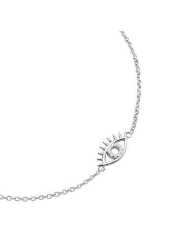 Glanzstücke München Armband Allsehendes Auge aus Sterling Silber mit Zirkonia in silber