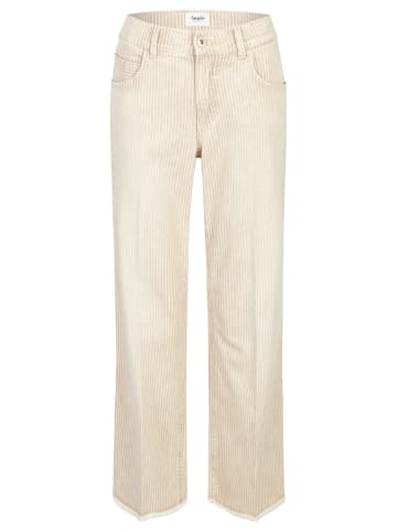 ANGELS  7/8 Jeans Culotte-Jeans Linn Fringe in beige