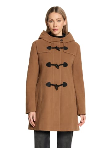 Gil Bret Dufflecoat mit Kapuze in Classic Nougat