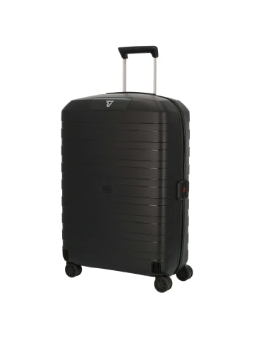 Roncato Box 4.0 - 4-Rollen-Trolley M 69 cm erw. (nero) in nero