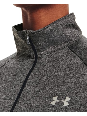 Under Armour Longsleeve "UA Tech mit ½ Zip" in Grau