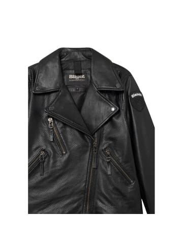 BLAUER USA Lederjacke Jenkins in schwarz