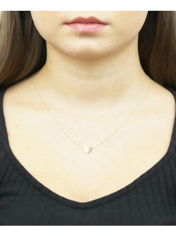 Vanlere Halskette mit Anhänger aus 375 Gelbgold