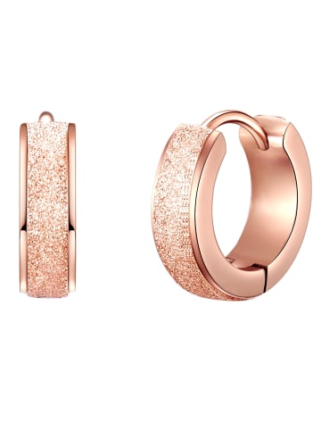 Eastside NY Creolen Edelstahl in roségold